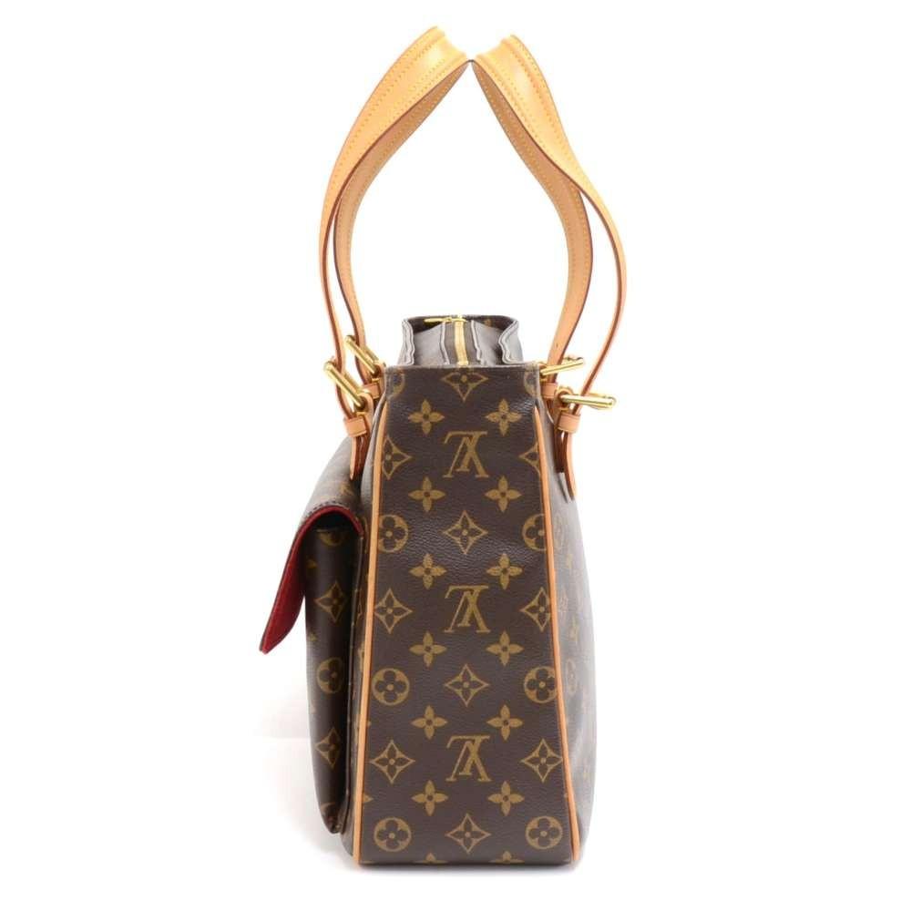 multipli cite monogram canvas handbag