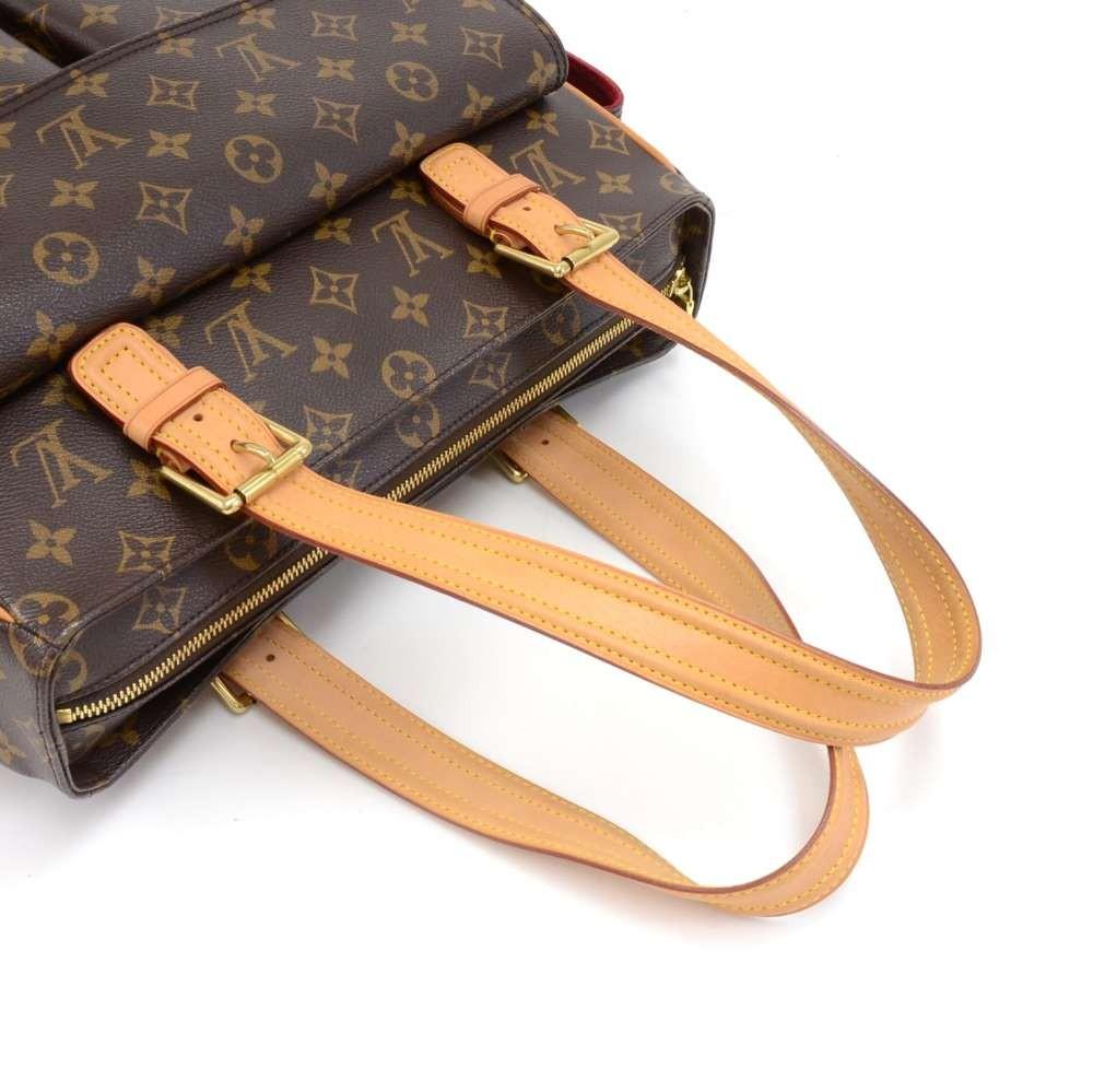 multipli cite monogram canvas handbag