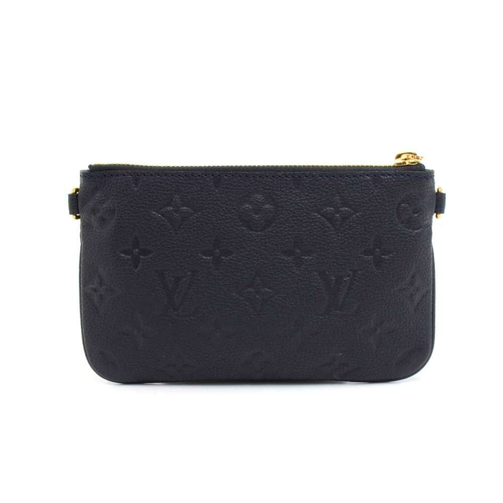 citadine empreinte leather pochette bag