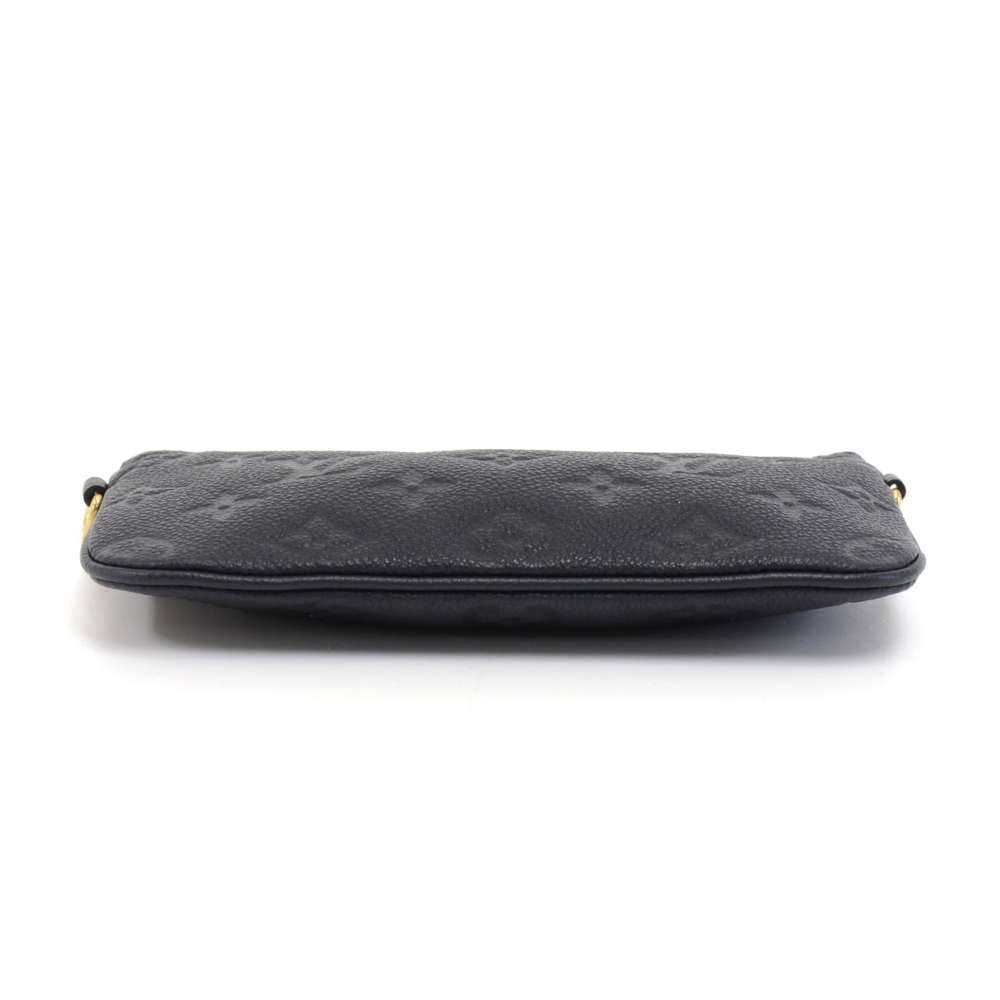 citadine empreinte leather pochette bag