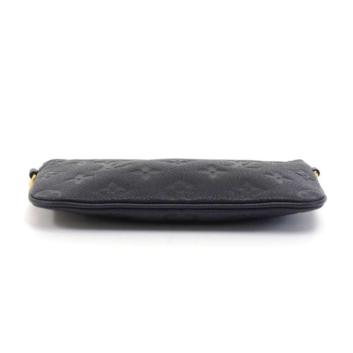 citadine empreinte leather pochette bag