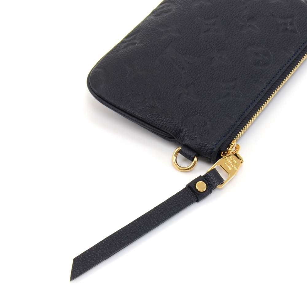 citadine empreinte leather pochette bag