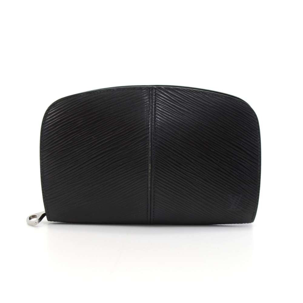 epi leather demi lune wallet