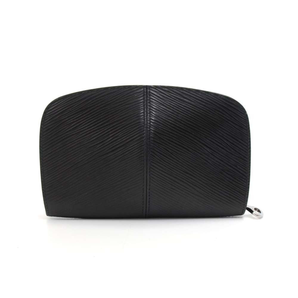 epi leather demi lune wallet