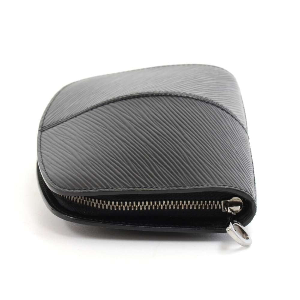 epi leather demi lune wallet