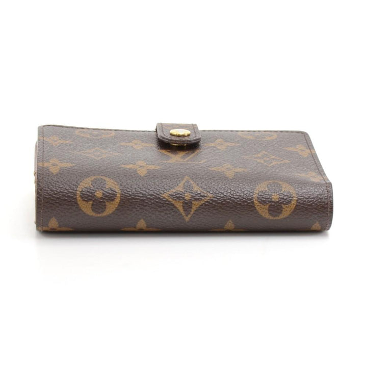 porte monnaie billets viennois monogram canvas bifold wallet