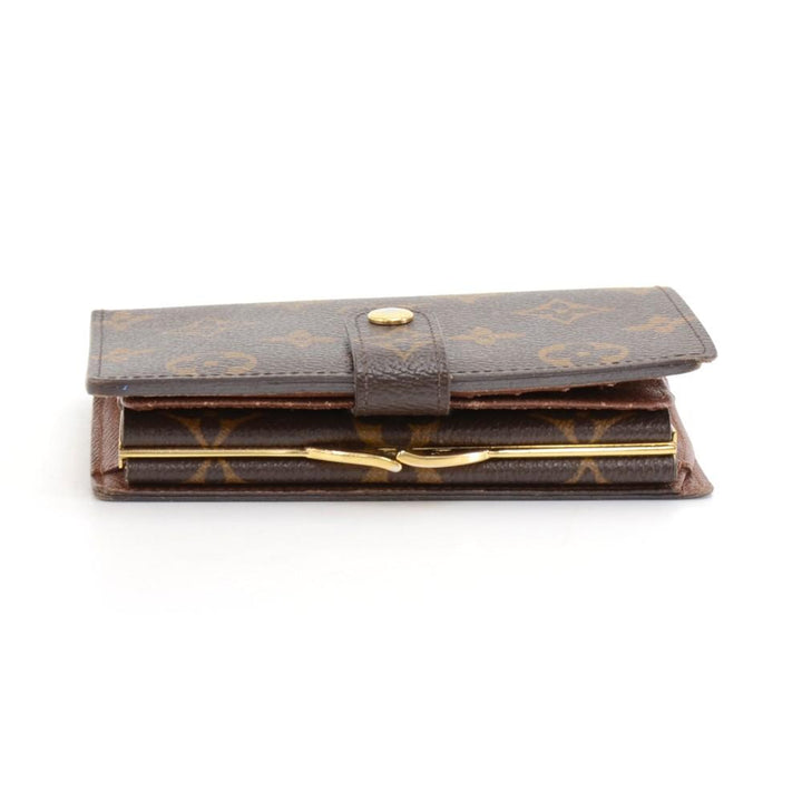 porte monnaie billets viennois monogram canvas bifold wallet