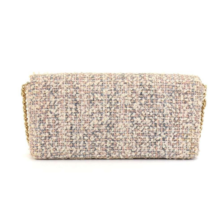 classic tweed rectangular flap bag