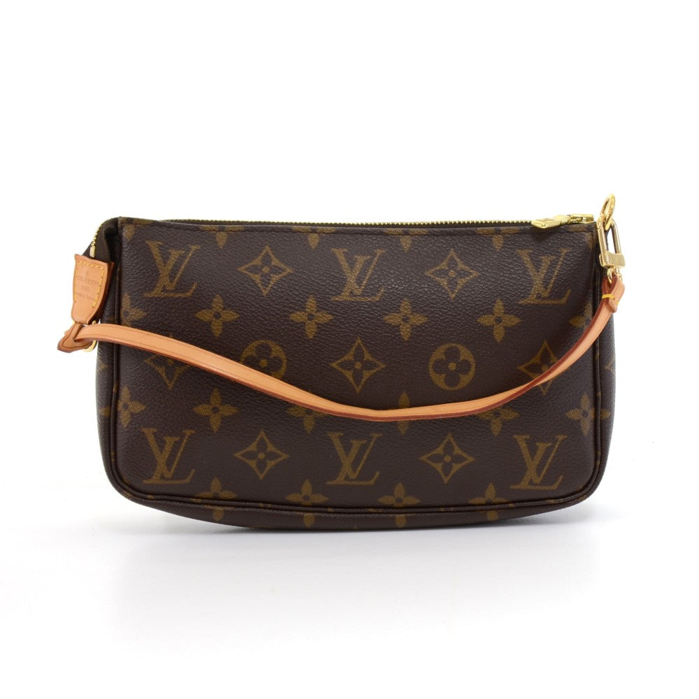 pochette accessoires monogram canvas evening bag