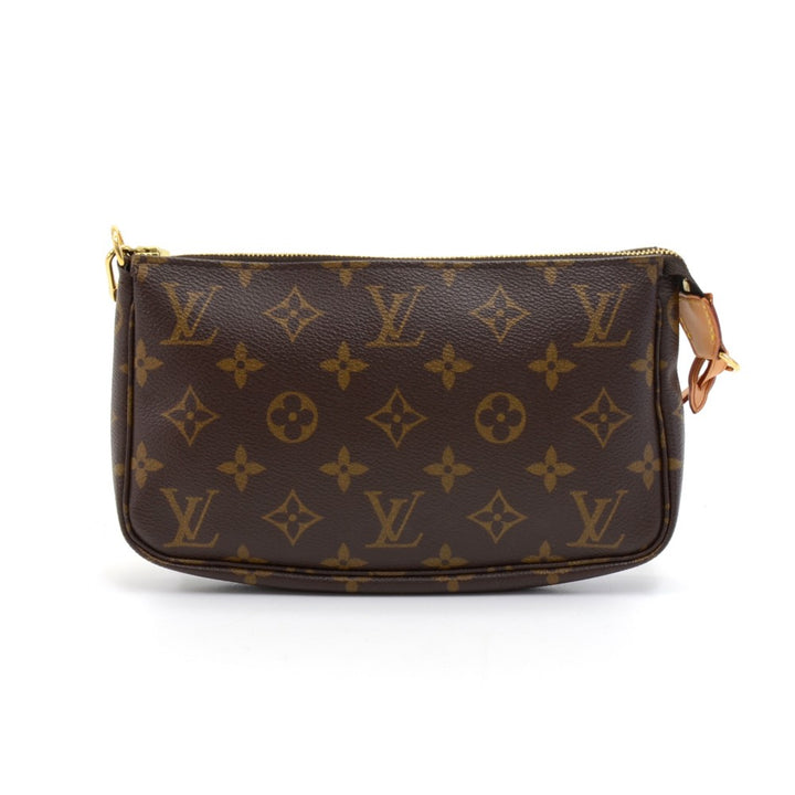 pochette accessoires monogram canvas evening bag