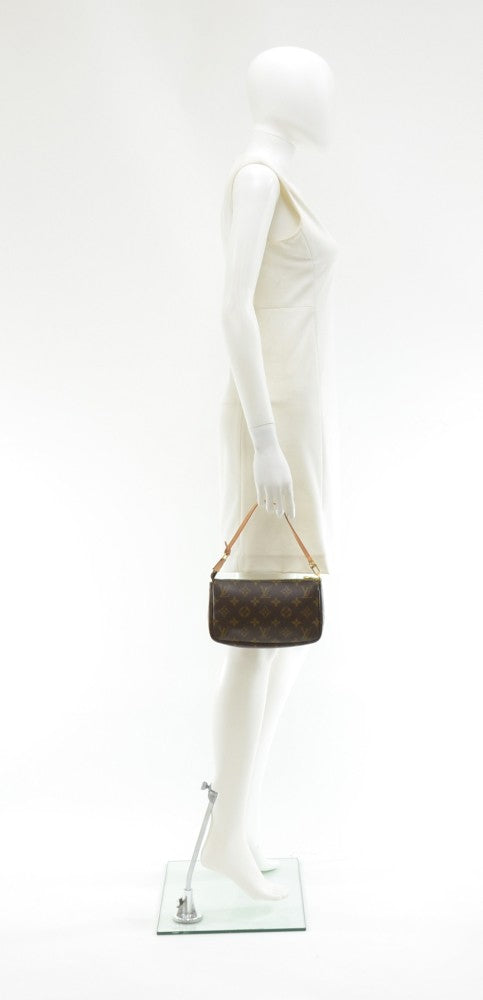 pochette accessoires monogram canvas evening bag