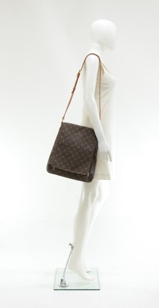 musette salsa monogram canvas shoulder bag