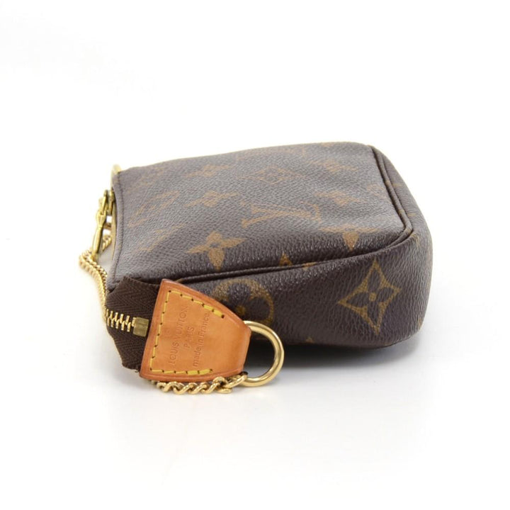 mini pochette accessoires monogram canvas evening bag