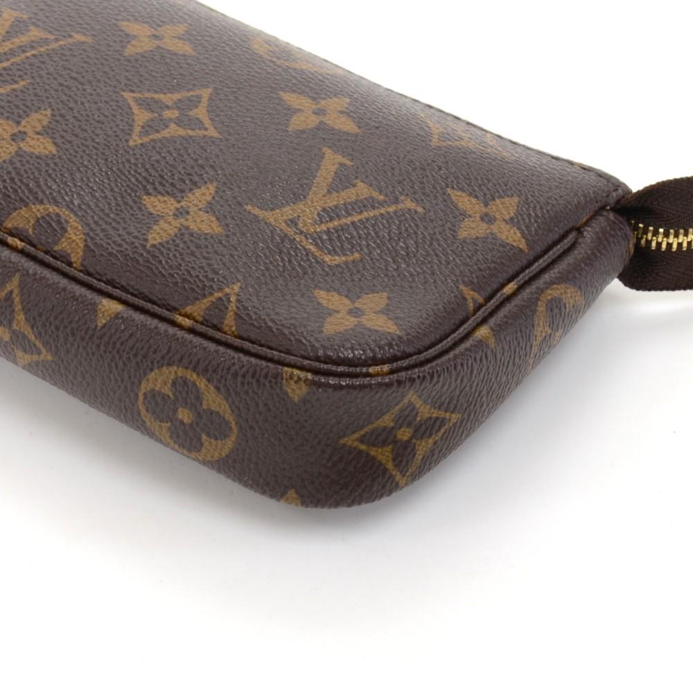 mini pochette accessoires monogram canvas evening bag