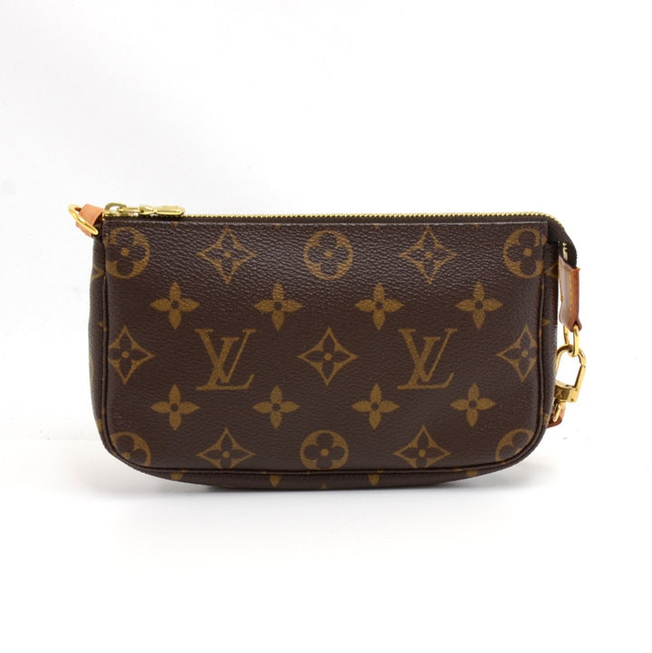 mini pochette accessoires monogram canvas evening bag