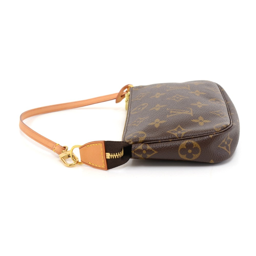 mini pochette accessoires monogram canvas evening bag