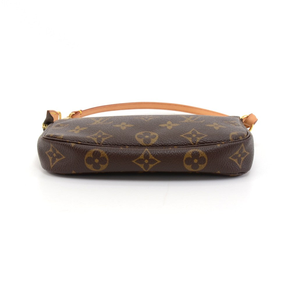 mini pochette accessoires monogram canvas evening bag