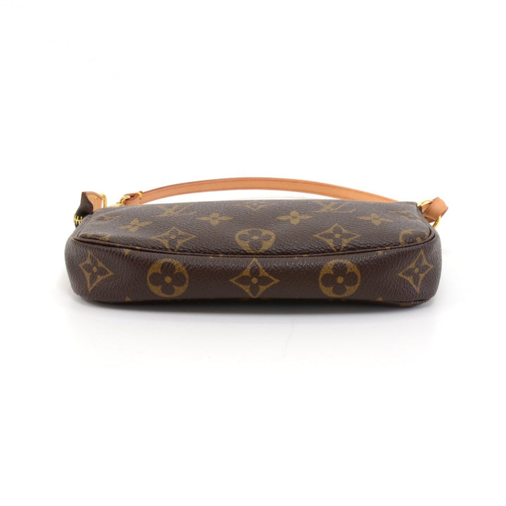 mini pochette accessoires monogram canvas evening bag