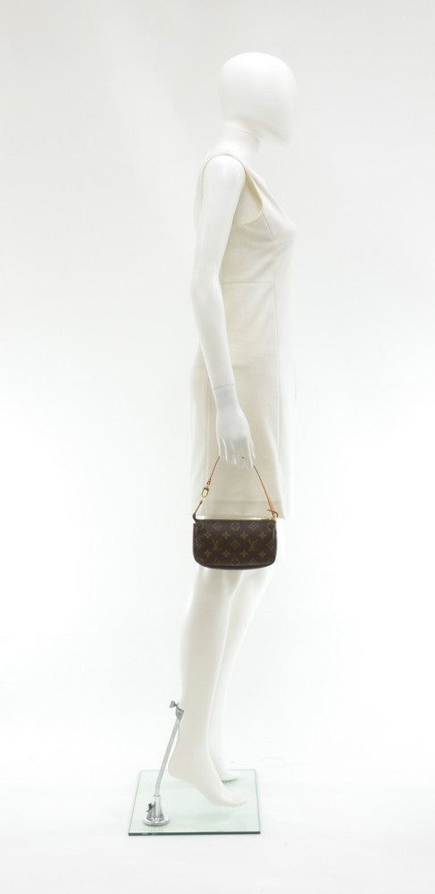 mini pochette accessoires monogram canvas evening bag
