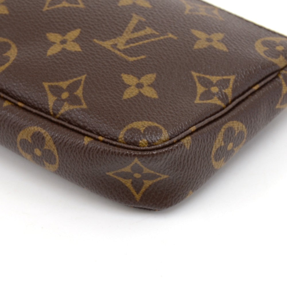 mini pochette accessoires monogram canvas evening bag