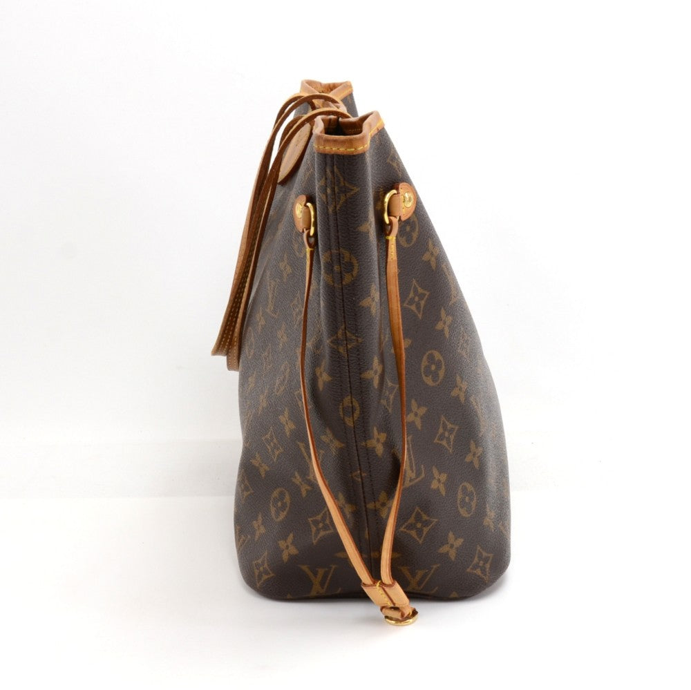 neverfull mm monogram canvas shoulder bag