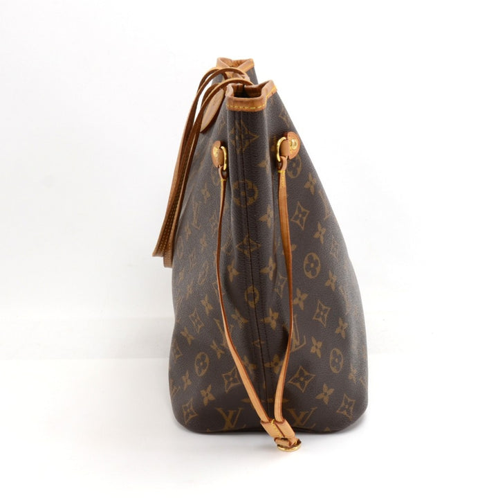 neverfull mm monogram canvas shoulder bag