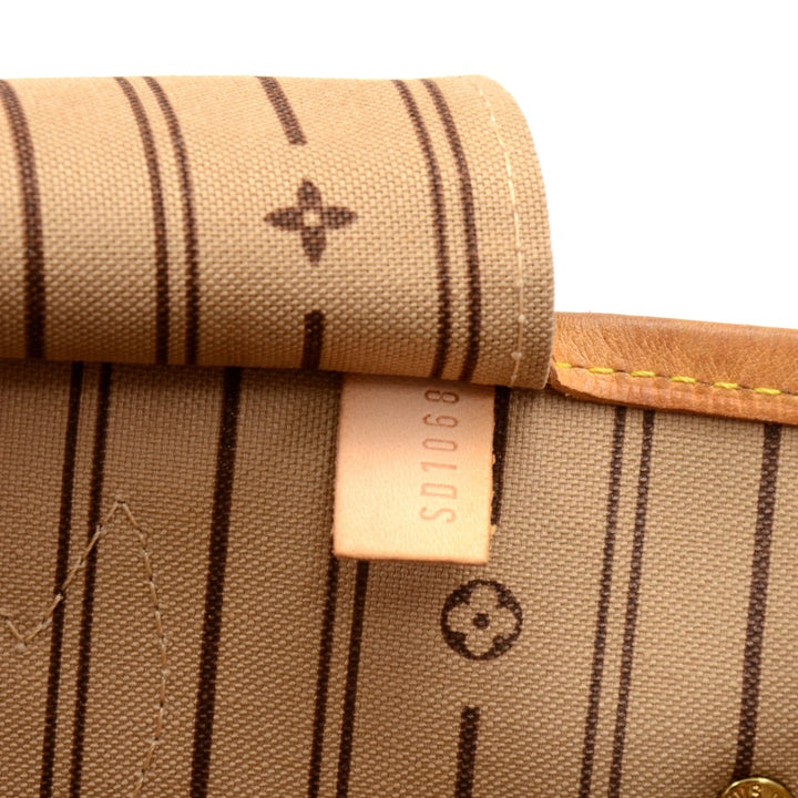 neverfull mm monogram canvas shoulder bag