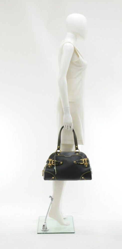 le radieux suhali leather shoulder bag