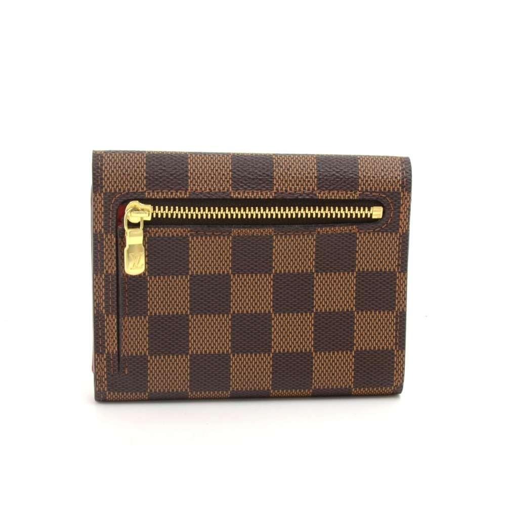 portefeuille koala damier ebène canvas trifold wallet