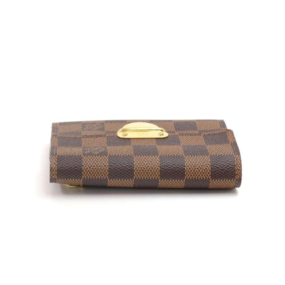 portefeuille koala damier ebène canvas trifold wallet