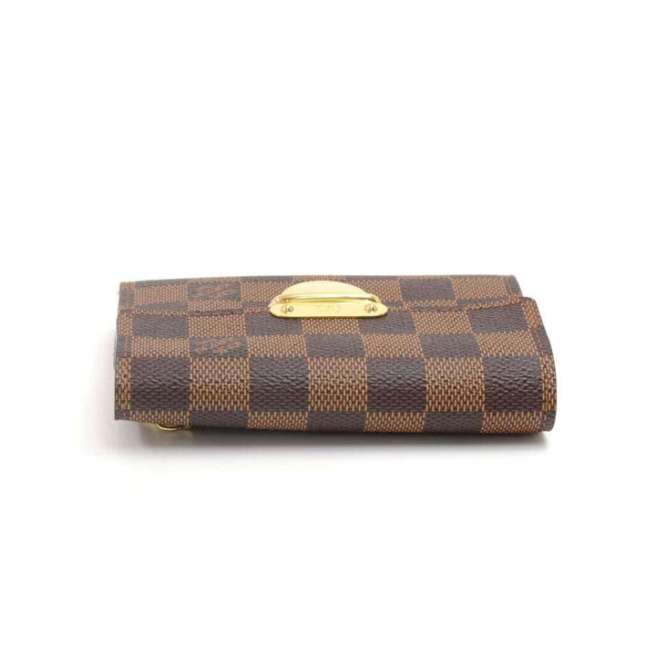 portefeuille koala damier ebène canvas trifold wallet