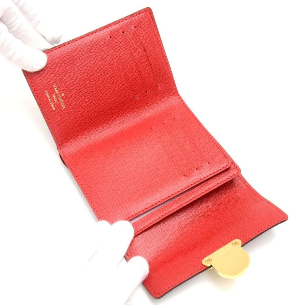 portefeuille koala damier ebène canvas trifold wallet