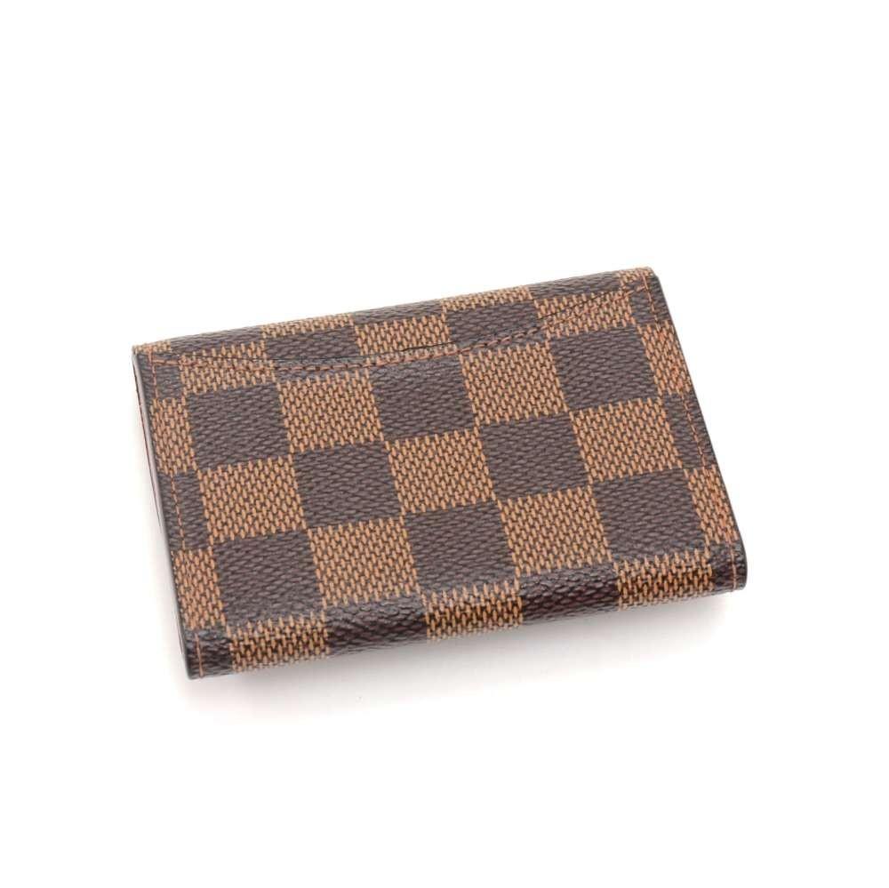 porte-monnaie koala damier ebène canvas wallet