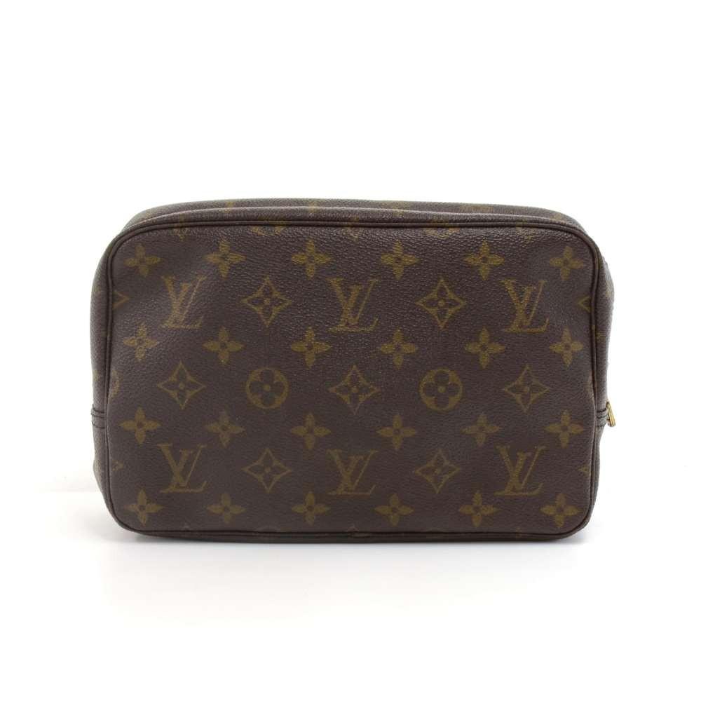 trousse toilette 23 monogram canvas clutch bag