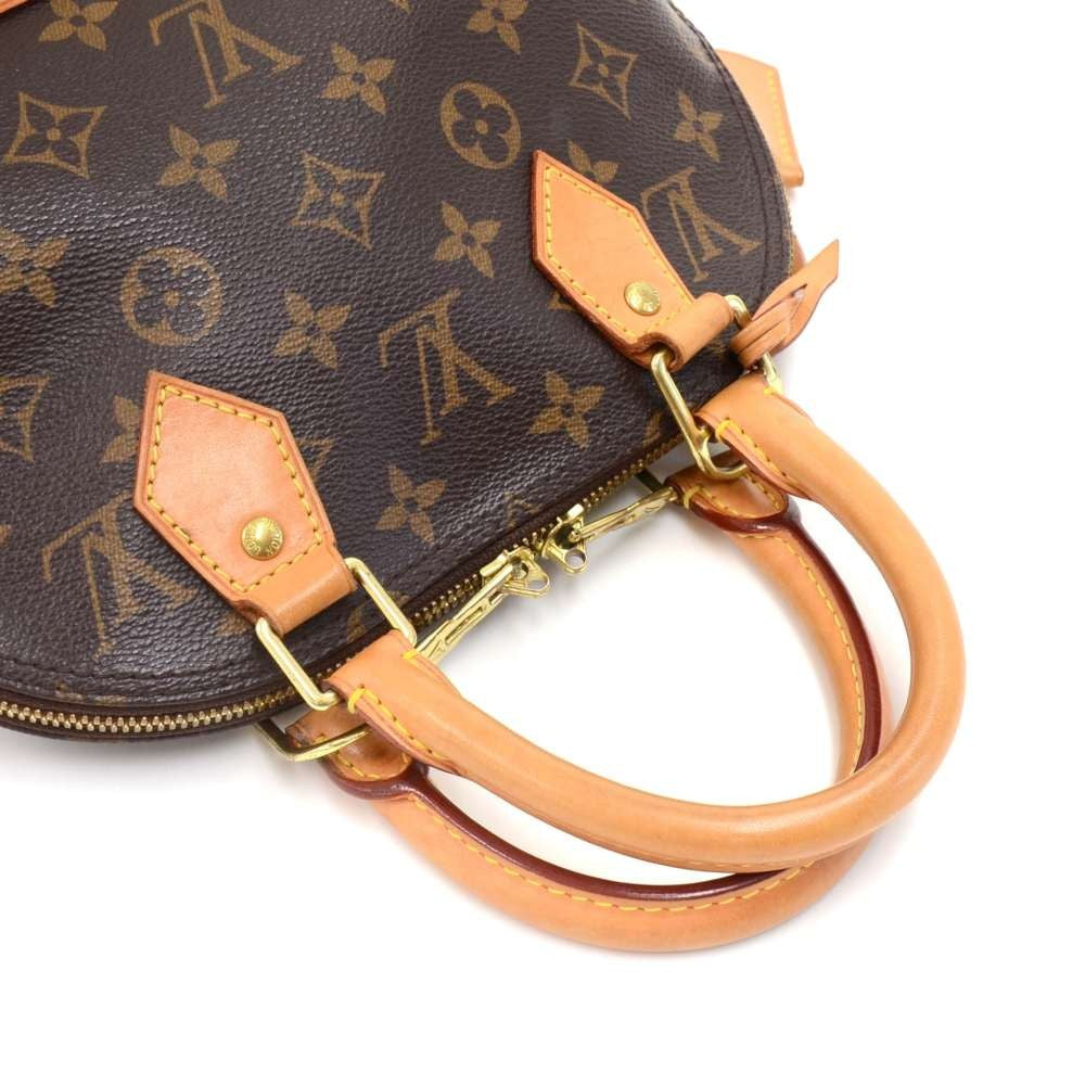 alma bb monogram canvas shoulder bag