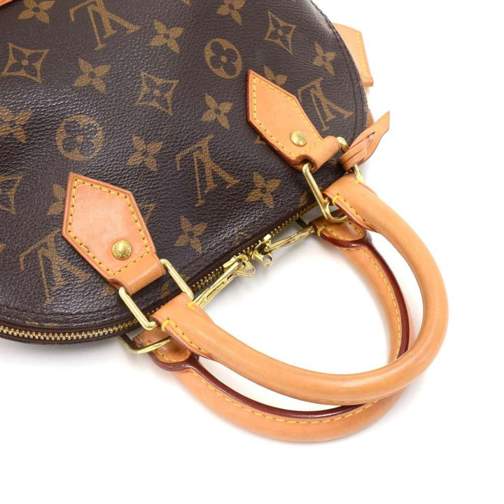 alma bb monogram canvas shoulder bag