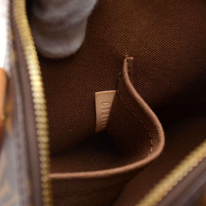 alma bb monogram canvas shoulder bag