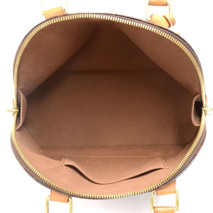 alma bb monogram canvas shoulder bag