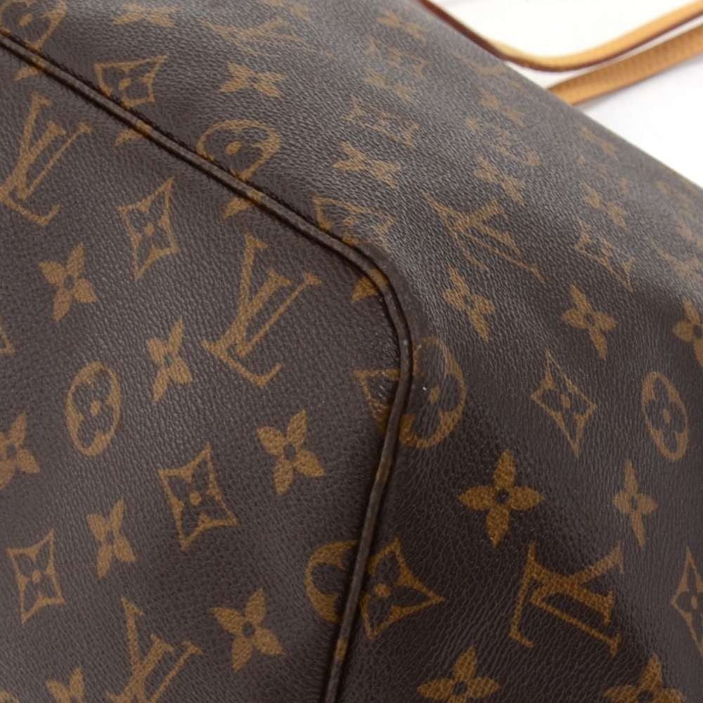 neverfull gm monogram canvas tote bag