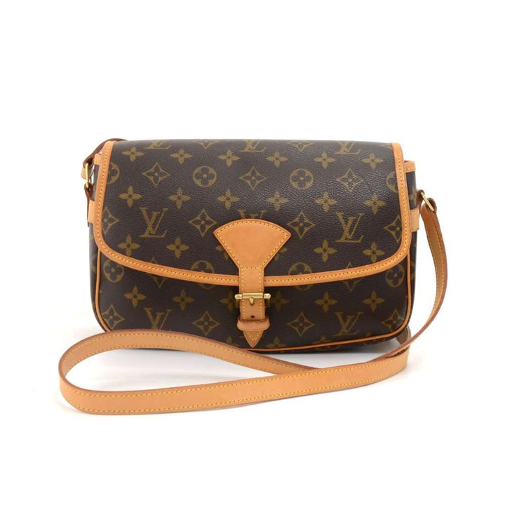 sologne monogram canvas shoulder bag