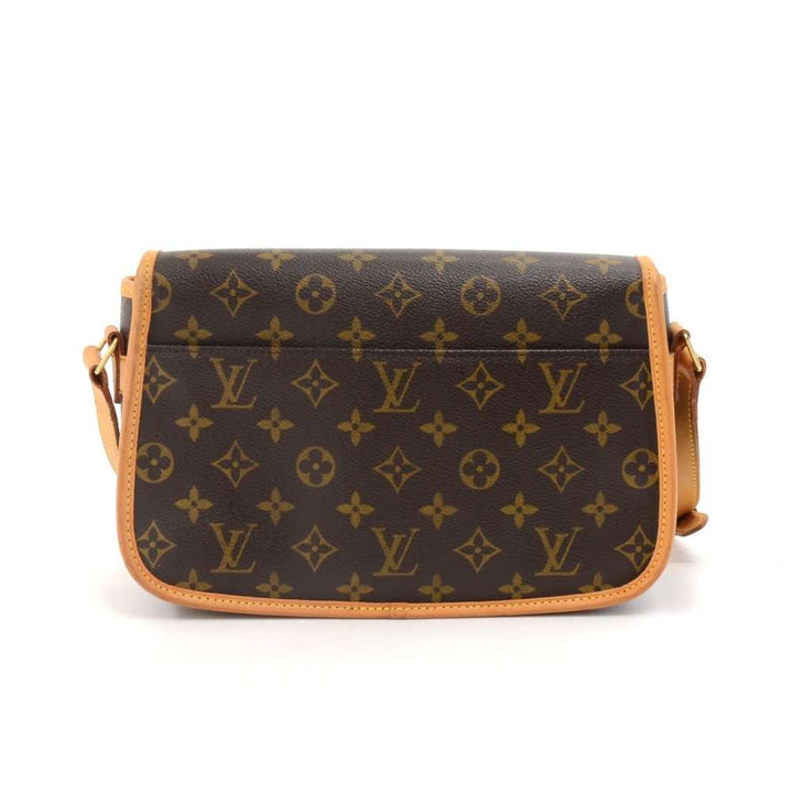 sologne monogram canvas shoulder bag