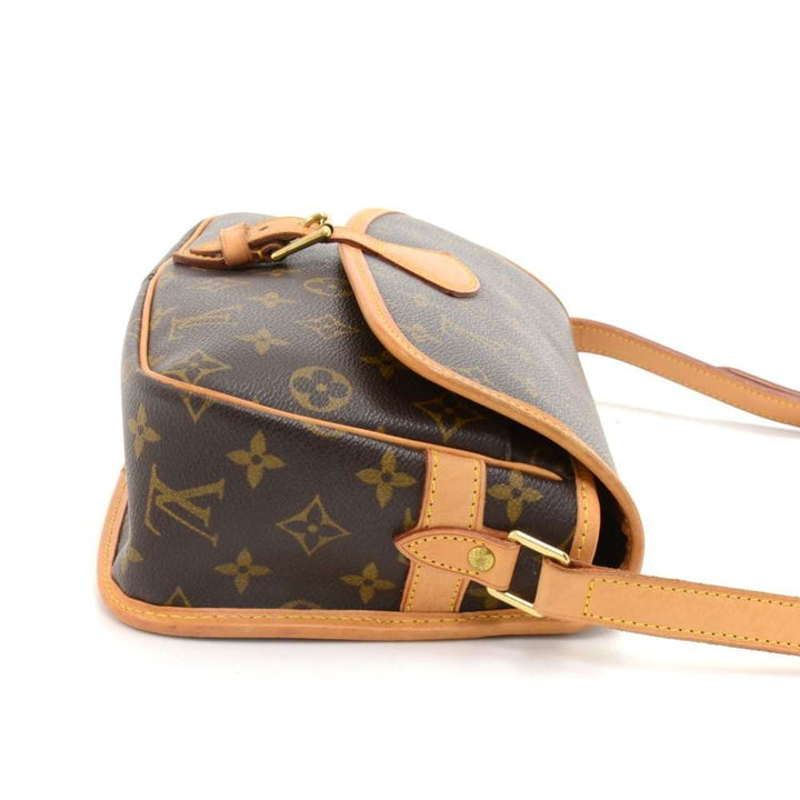 sologne monogram canvas shoulder bag