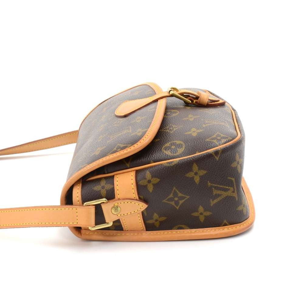 sologne monogram canvas shoulder bag