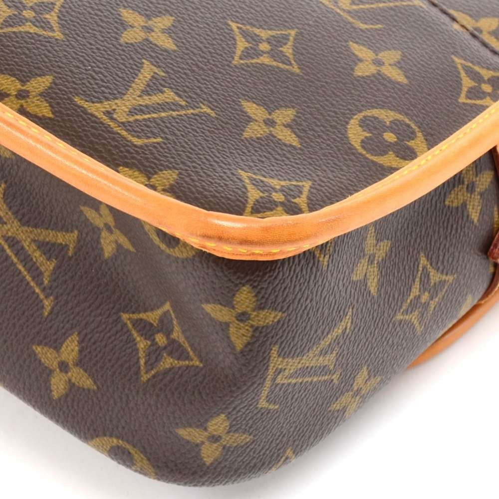 sologne monogram canvas shoulder bag