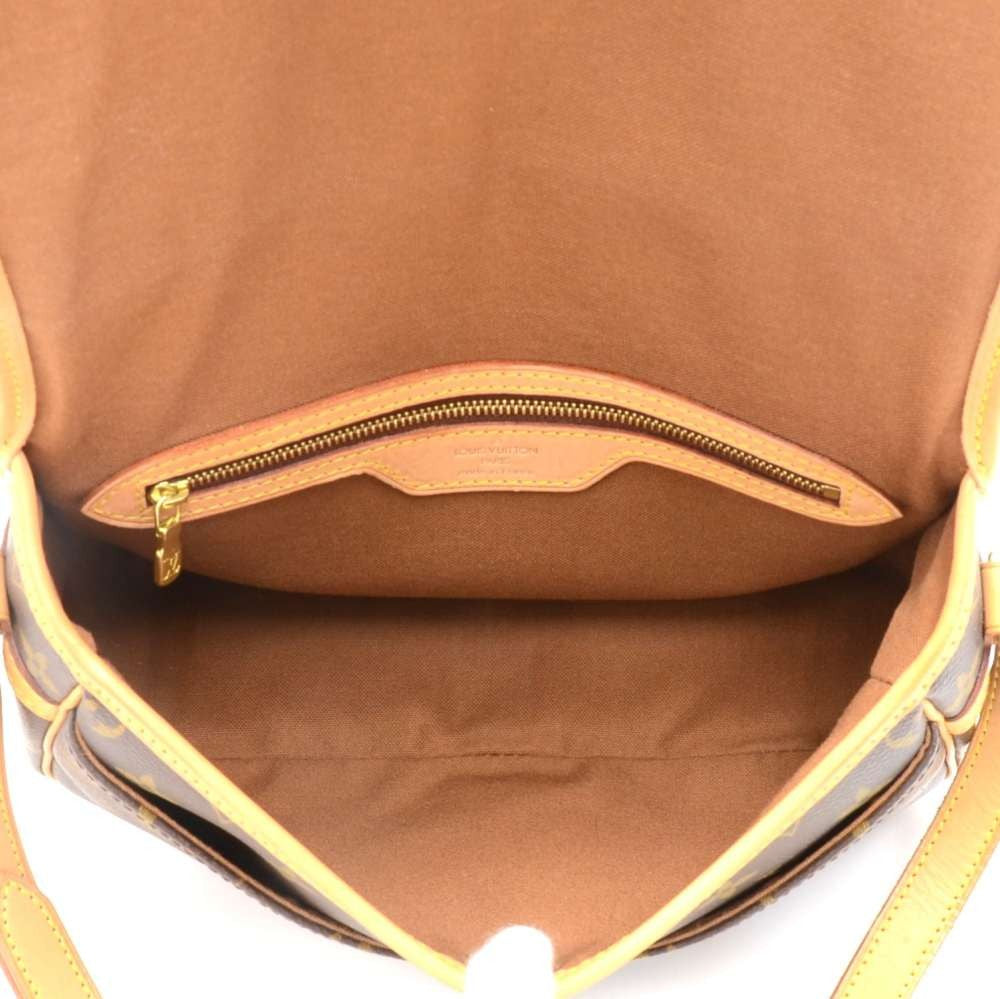 sologne monogram canvas shoulder bag