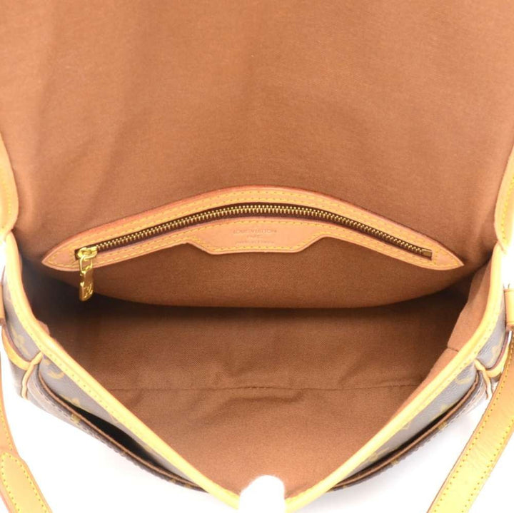 sologne monogram canvas shoulder bag