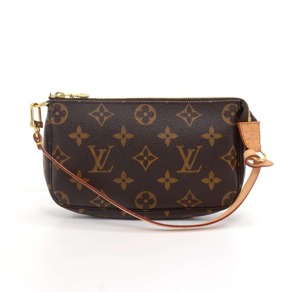 mini pochette accessoires monogram canvas evening bag