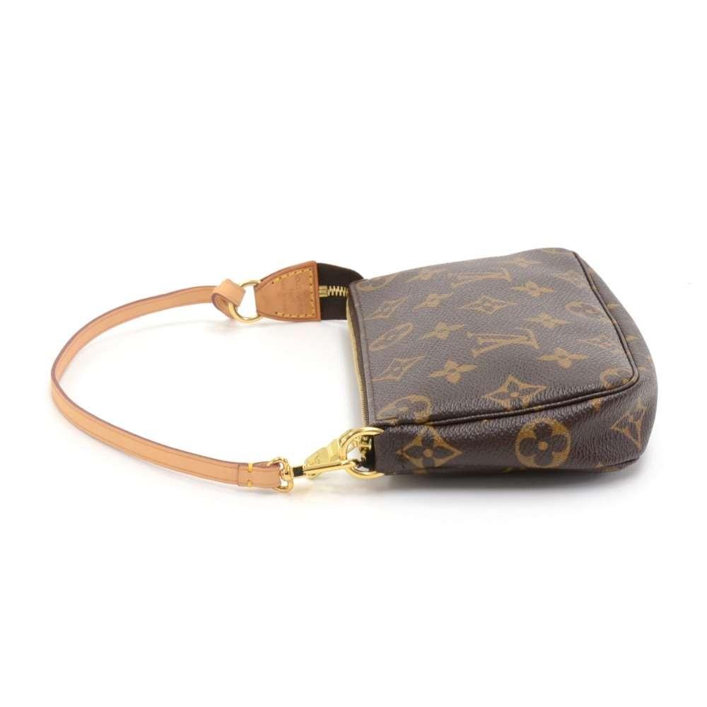 mini pochette accessoires monogram canvas evening bag