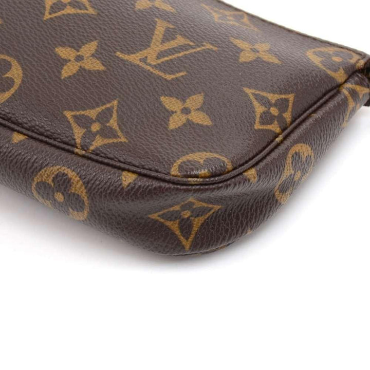 mini pochette accessoires monogram canvas evening bag