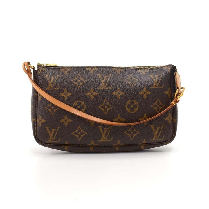 pochette accessoires monogram canvas evening bag